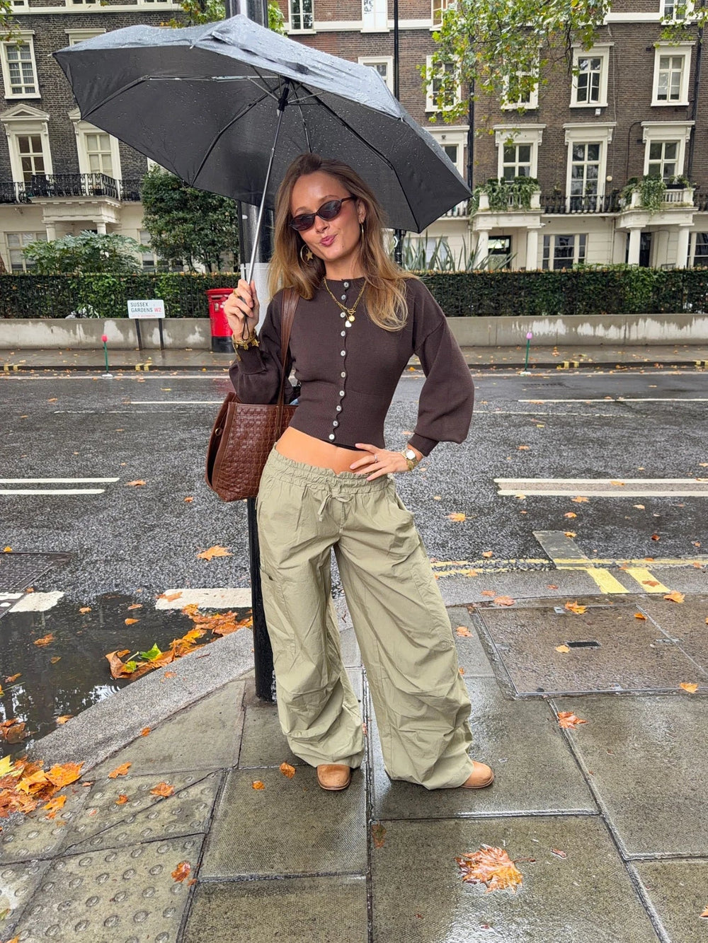 Malin Tomkins cargo pants - Khaki