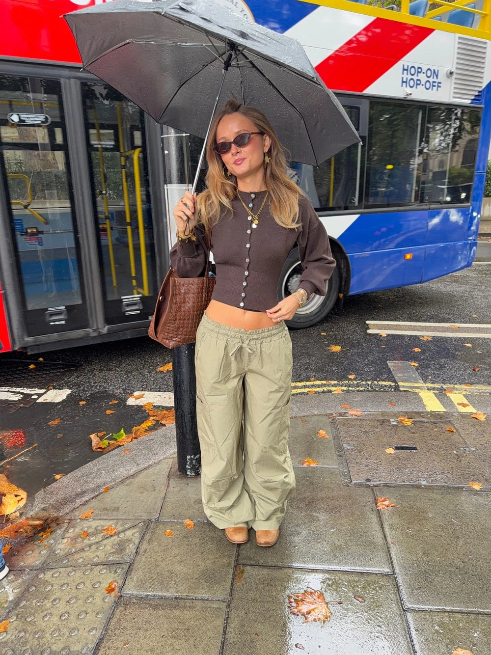 Malin Tomkins cargo pants - Khaki