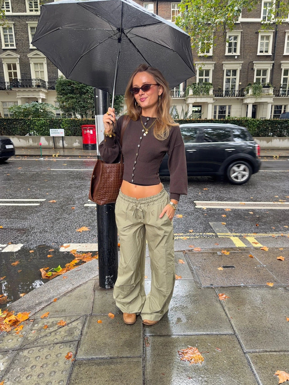 Malin Tomkins cargo pants - Khaki