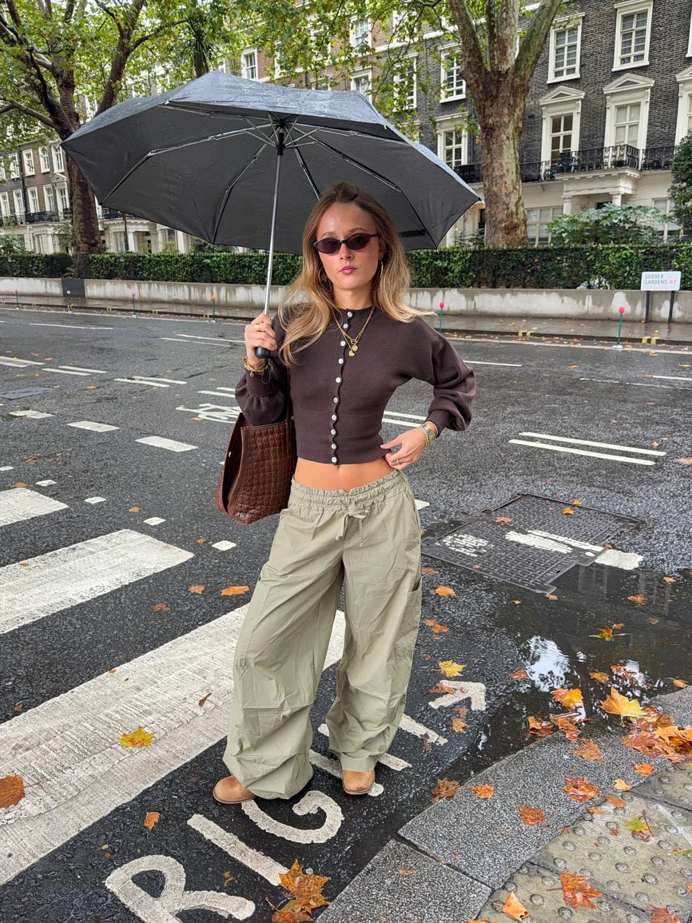 Malin Tomkins cargo pants - Khaki
