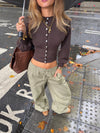 Malin Tomkins cargo pants - Khaki