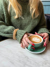 Lykke chunky bangle - Light caramel