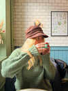 Lykke chunky bangle - Light caramel