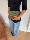 Crochet clutch - Green