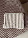 Honey computer sleeve with pattern - Beige