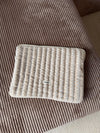 Honey computer sleeve with pattern - Beige