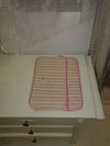 Honey computer sleeve - Pink med lyse gule striber