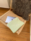 Honey computer sleeve - Mint green