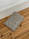 Honey computersleeve with flowers - Beige