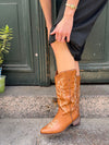 Cille Cowboy Boots - Brown
