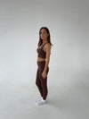 Crossback bra - Espresso