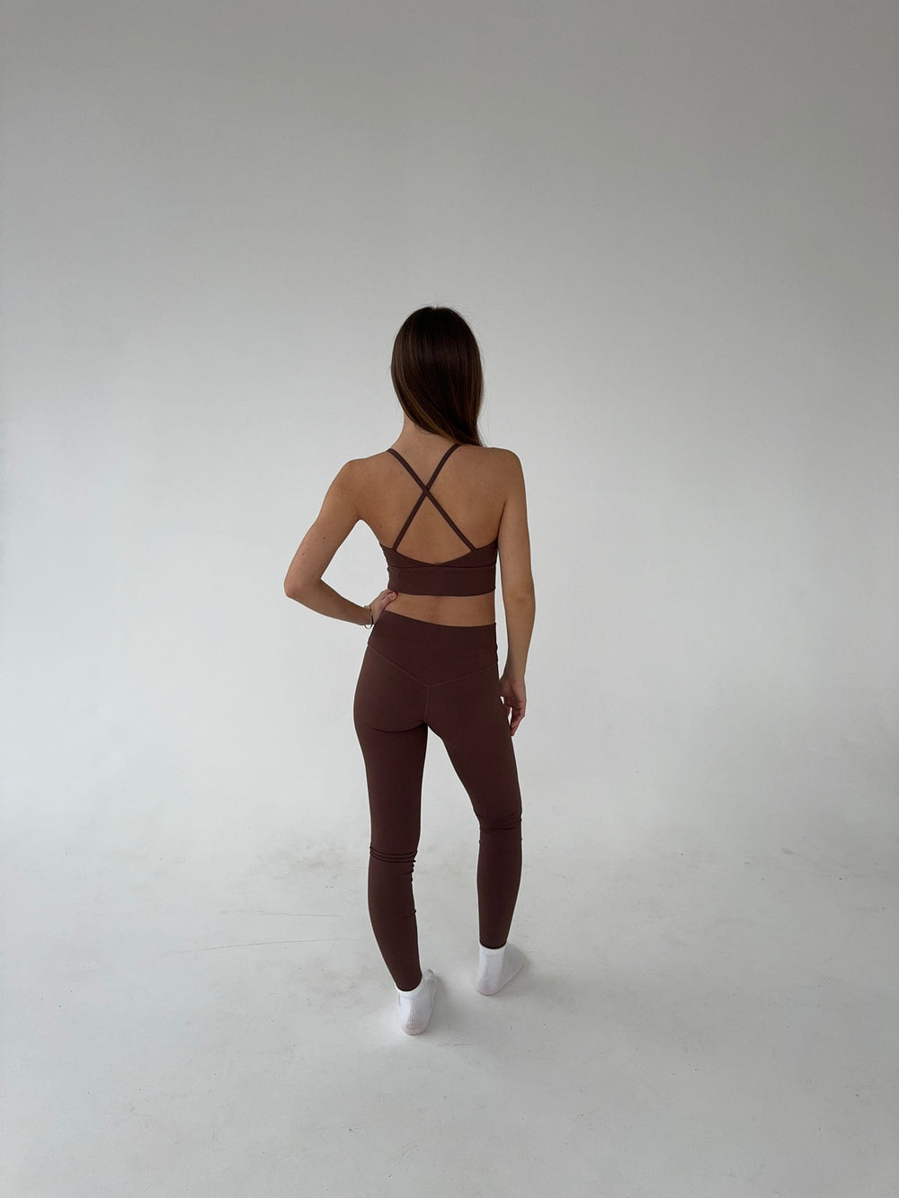 Crossback bra - Espresso