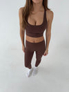 Crossback bra - Espresso