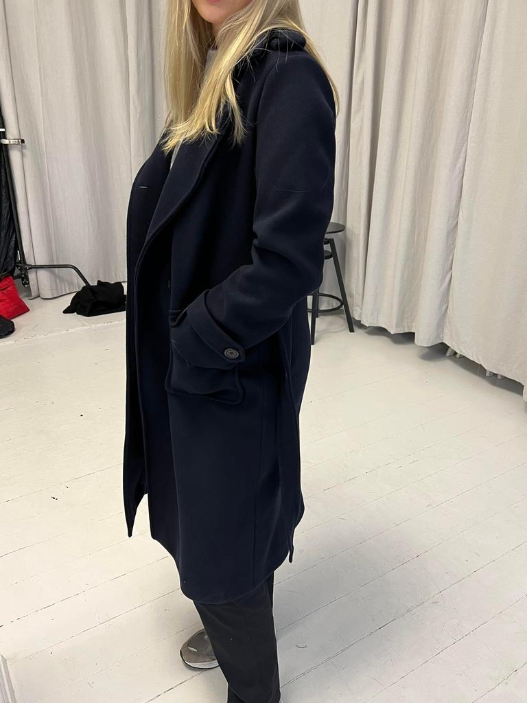 Ginalli coat long - navy