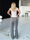 Lisette oversized suit pants - Grey