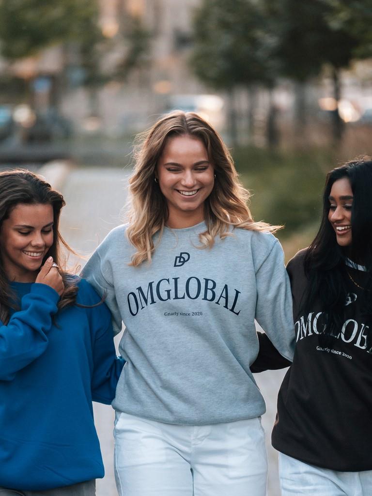 Omglobal sweatshirt - grey