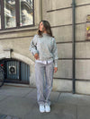 Emma striped pants - blue