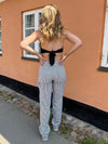 Emma striped pants - blue