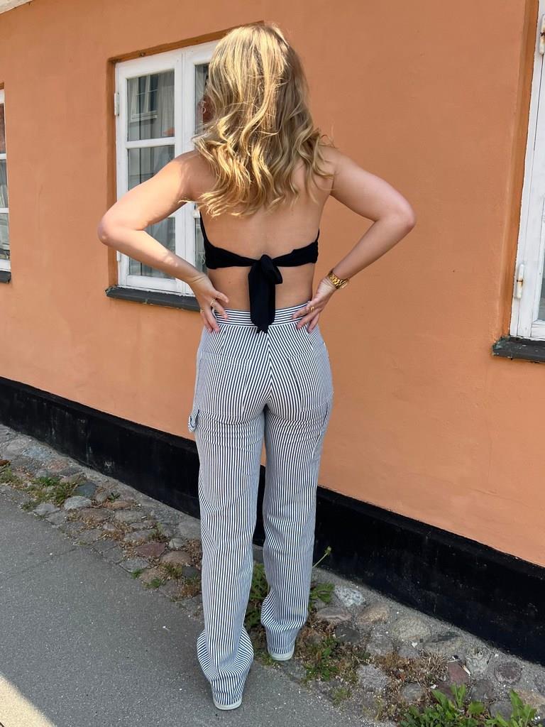 Emma striped pants - blue