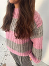Mathilde & Anna - Knit Pink/grey