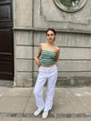 Matilde W linen pants