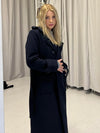 Ginalli coat long - navy