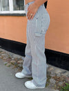 Emma striped pants - blue