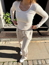 Signe linen pants - beige