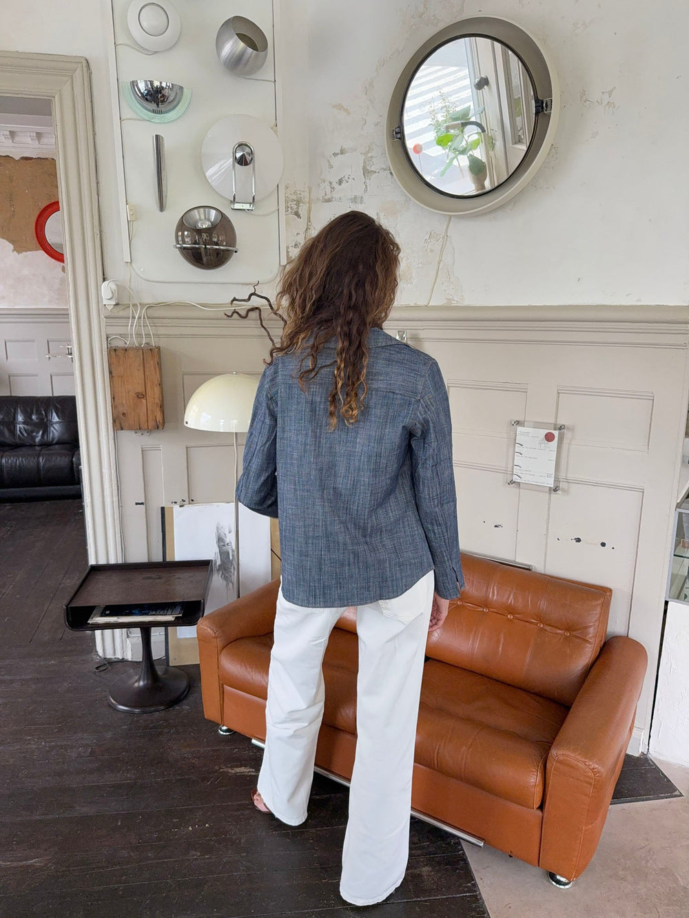 Annie denim blazer - Blue
