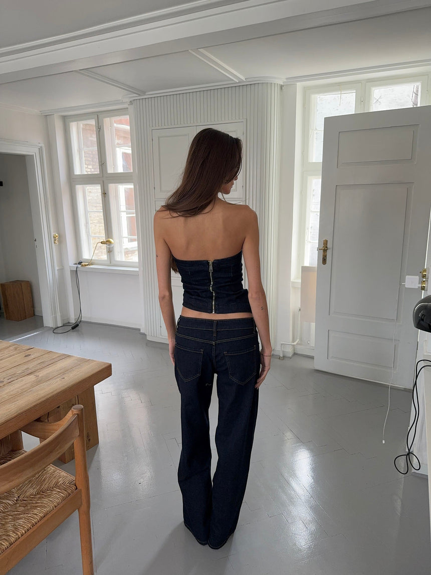Viki denim jeans - Dark denim
