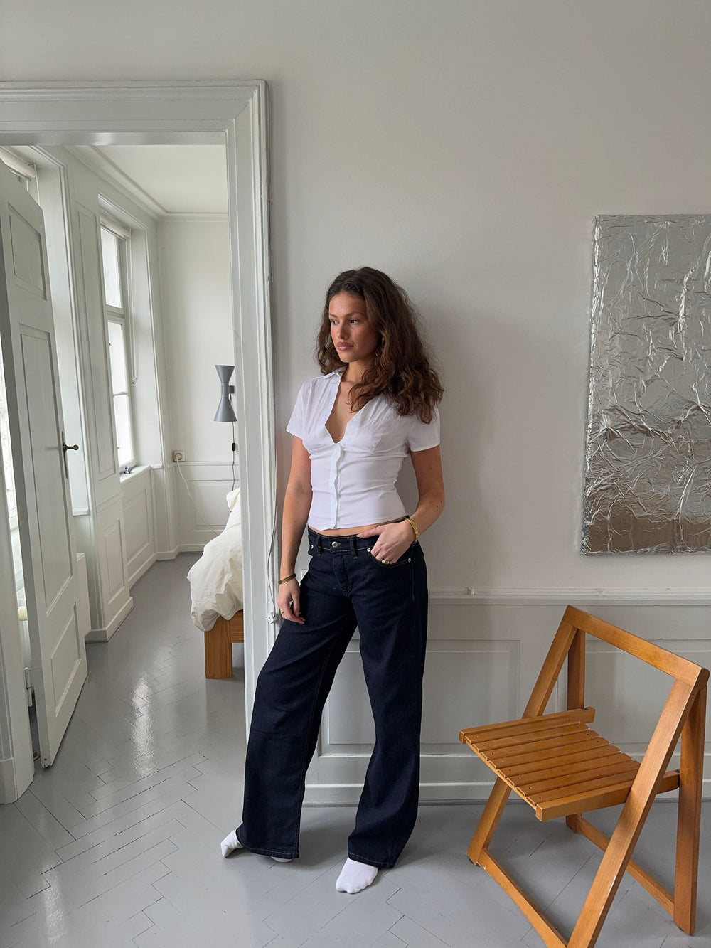 Viki denim jeans - Dark denim