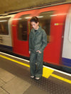 Olivina denim jacket - Blue/green