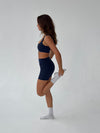 Folded essential shorts - Midnight