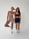 Folded essential shorts - Midnight