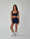 Folded essential shorts - Midnight