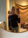 Aysha fitted blouse - Black