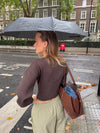 Malin Tomkins fitted cardigan - Brown