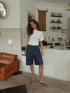 Florine fitted t-shirt – White