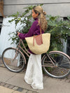 Wovana woven bag - Beige/Brown