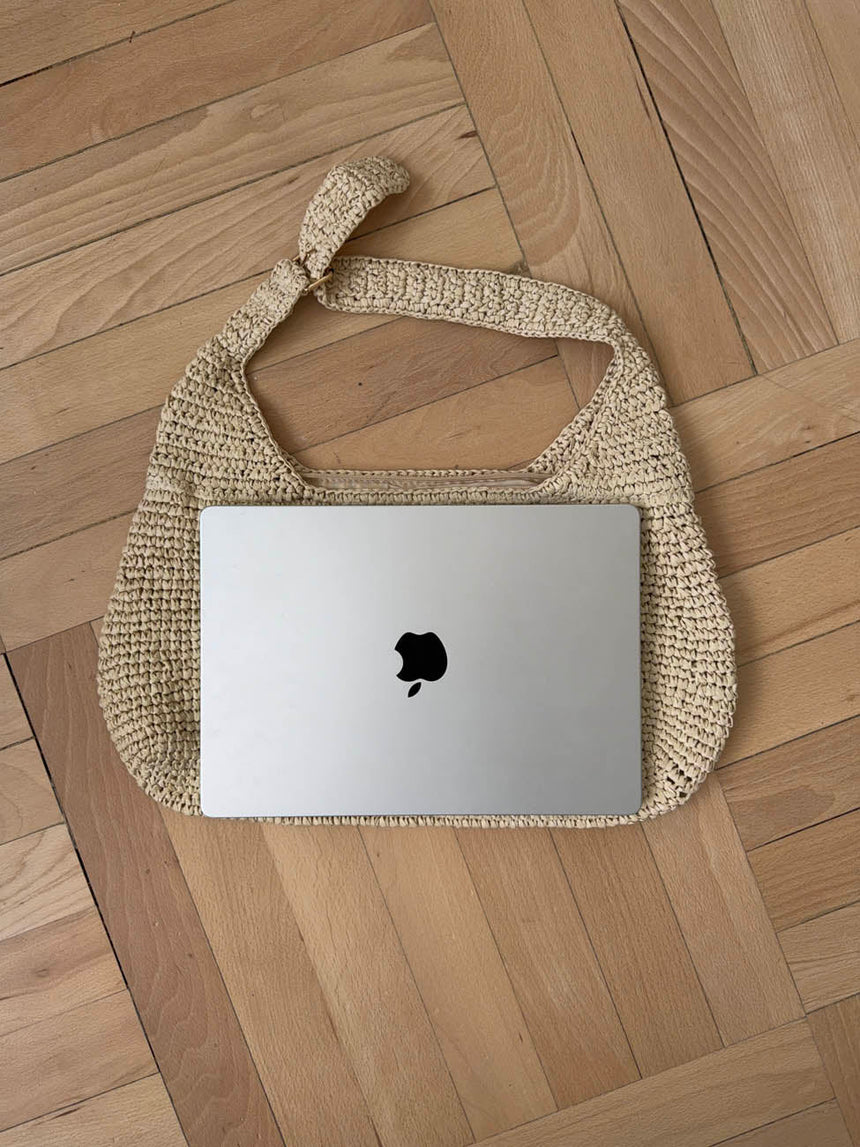 Tamela woven bag - Beige