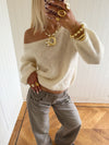 Scandivv fluffy knit - Off white