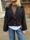 Nima short coat - Black