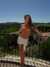 Emmeline glitter top - Orange/brown