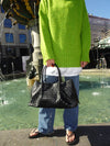 Milu woven handbag - Black