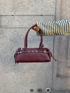 Bobby handbag with metal buttons - Red