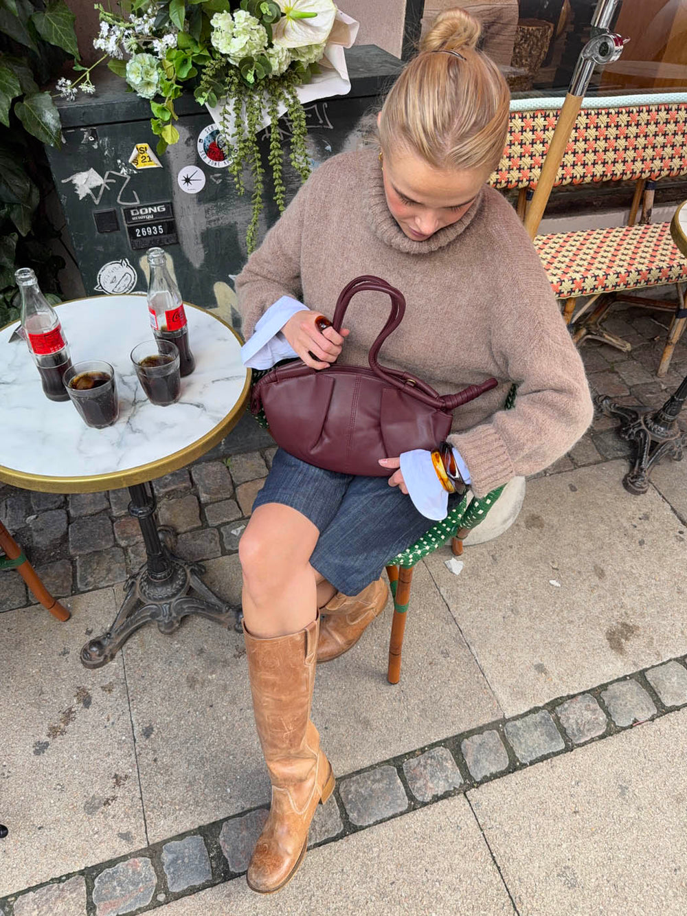 Billy handbag - Red