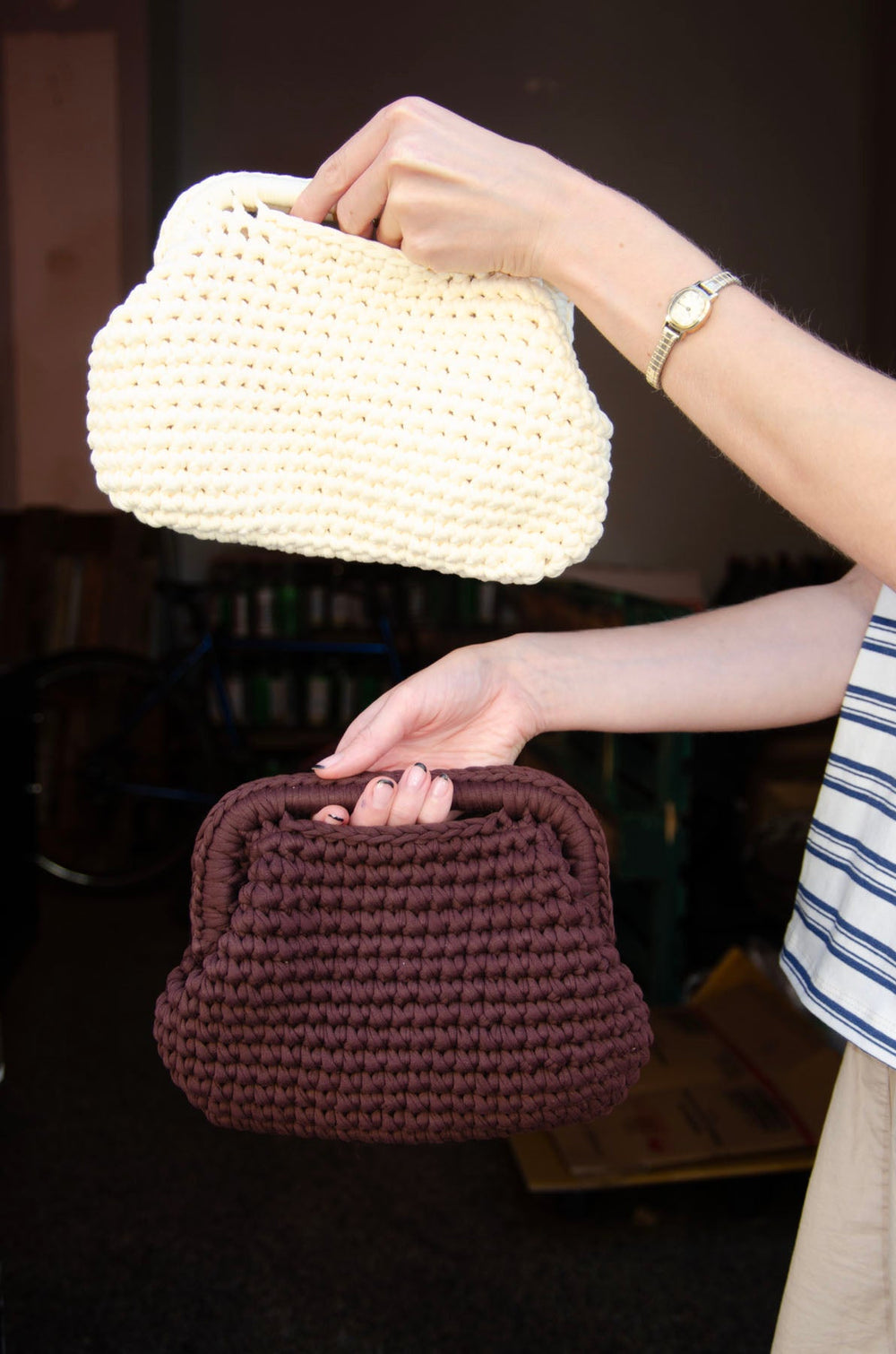 Calia clutch - Brown