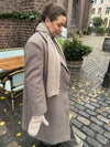 Kehlani knitted scarf - Light brown