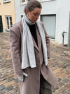 Kehlani knitted scarf - Light grey
