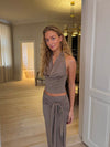 Tella halterneck top - Taupe